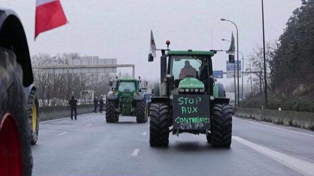 Continúa la guerra de los agricultores franceses contra los productos extranjeros en los supermercados