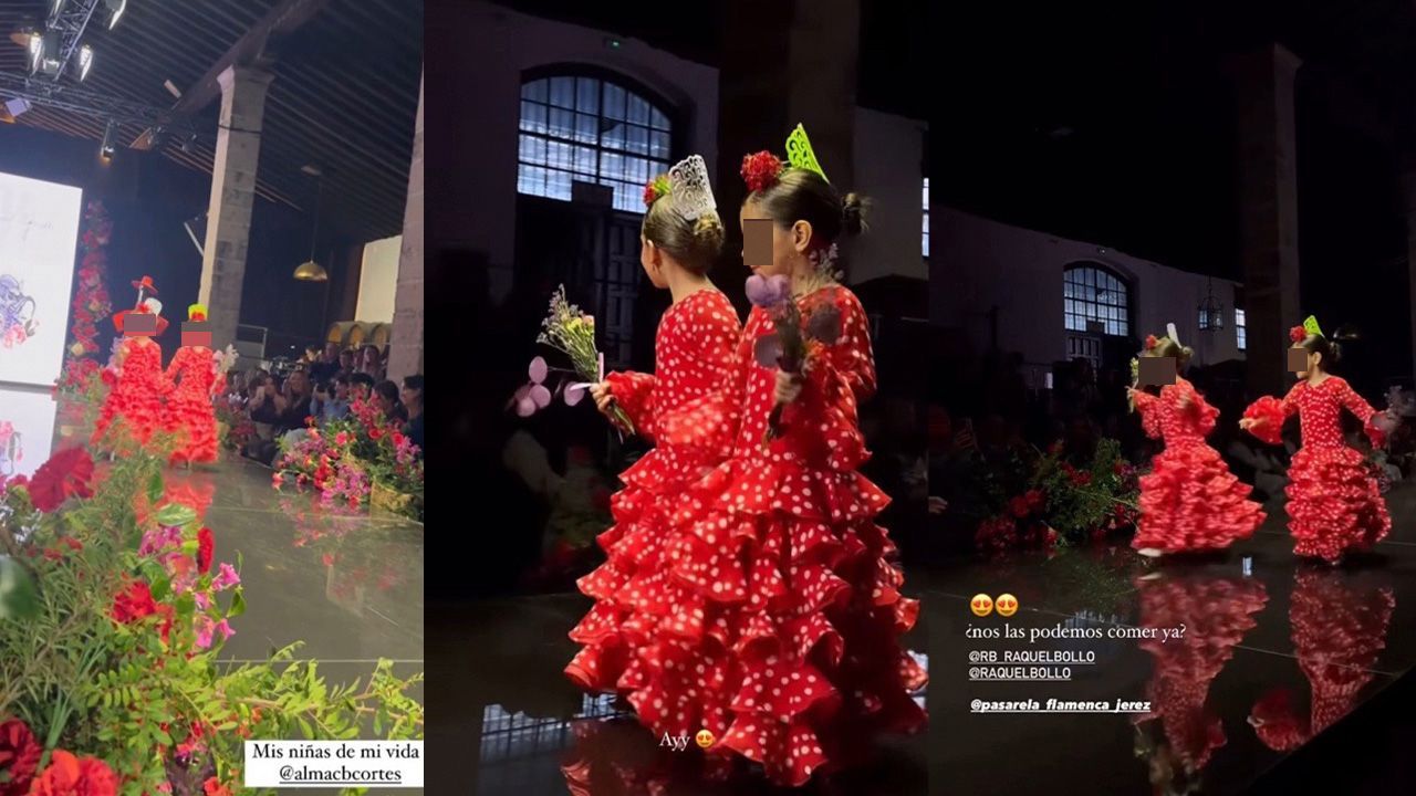 Las hijas de Manuel Cortés y Alma Bollo