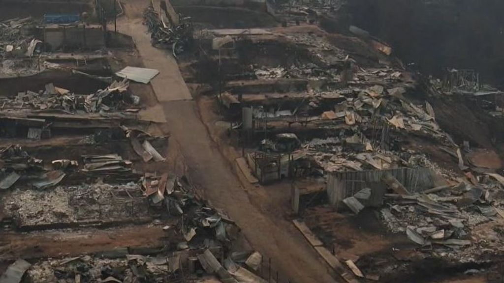 Incendios en Chile