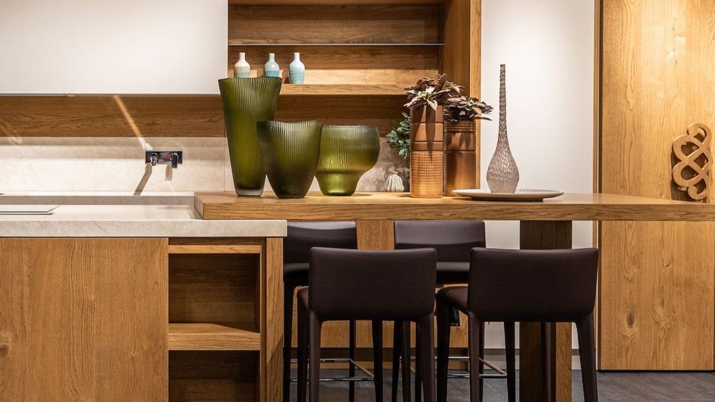 Muebles en una cocina