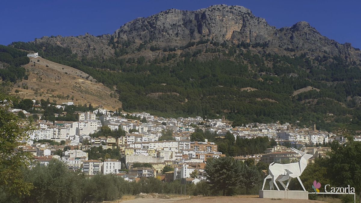 Vista general del pueblo de Cazorla, en Jaén