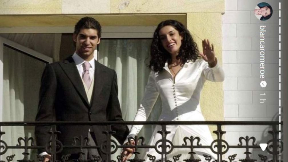 Blanca Romero y Cayetano Rivera.