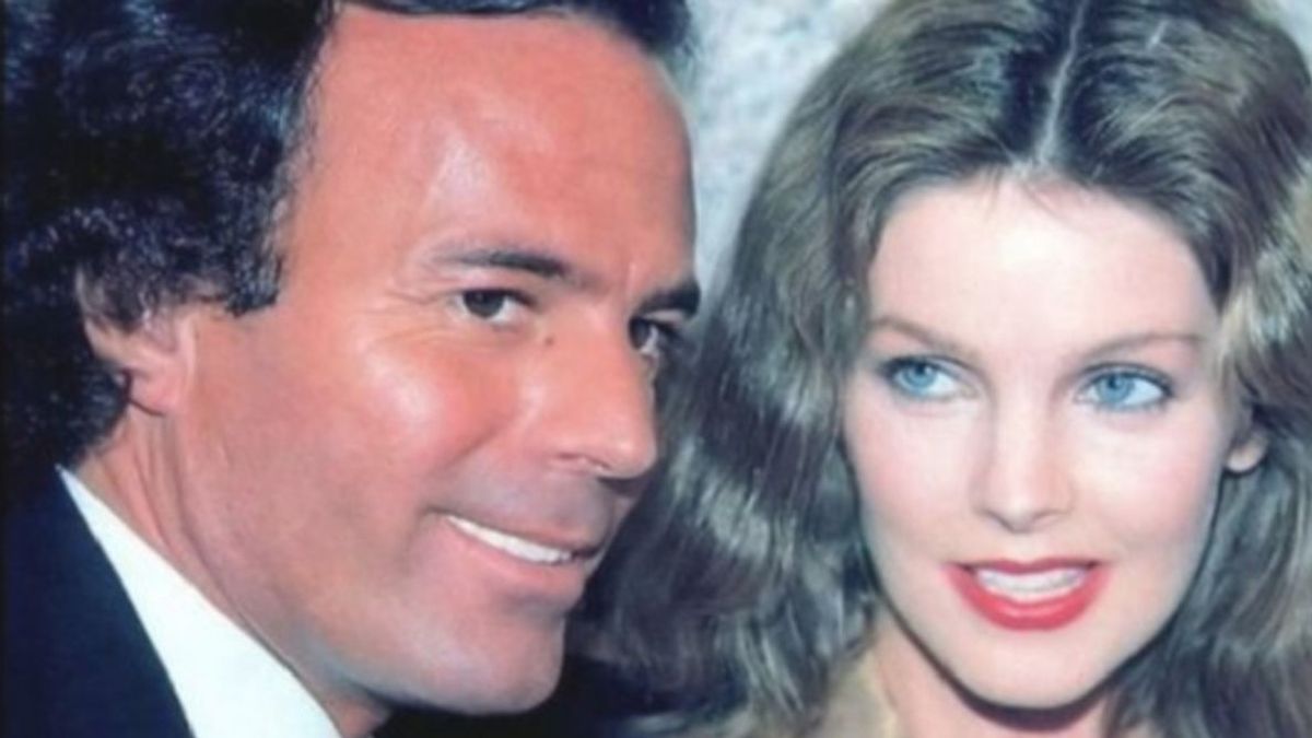 Julio Iglesias y Priscilla Presley