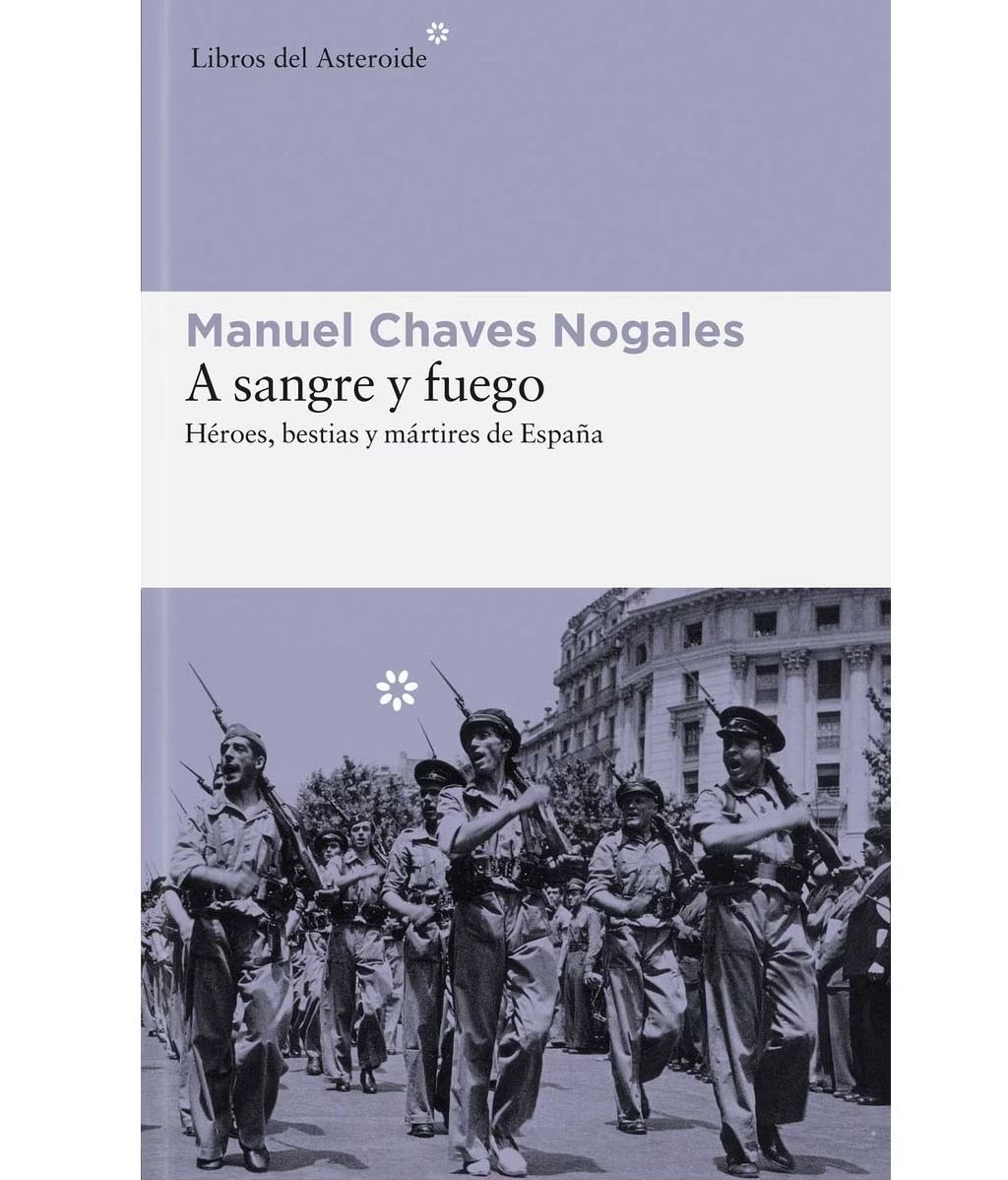 La portada de 'A sangre y fuego', de Chaves Nogales