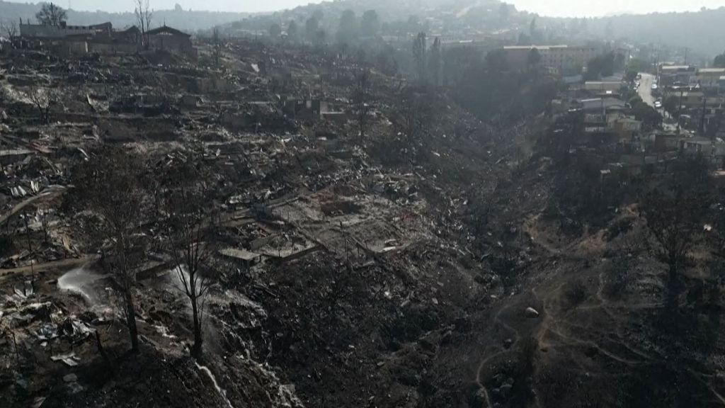 Los incendios en Chile dejan 112 fallecidos y un centenar de desaparecidos: "Era como estar en el infierno"