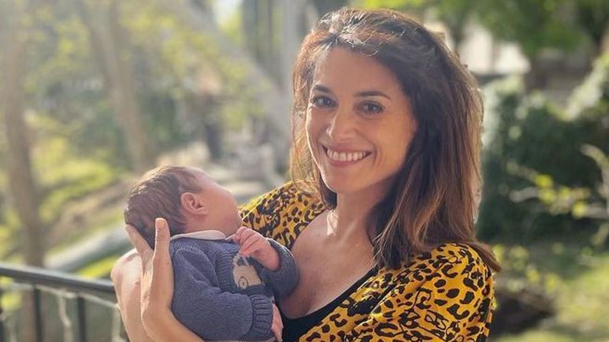 Arancha Sánchez junto a su hijo, Gael