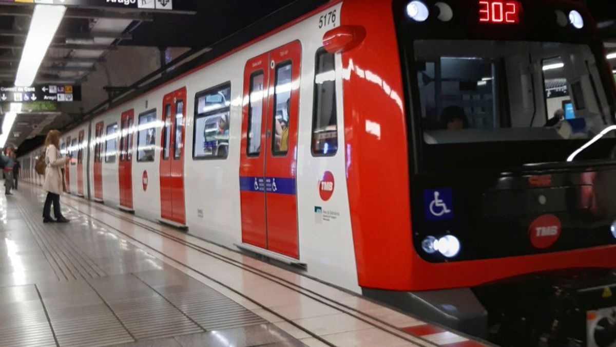 Imagen de archivo metro de Barcelona