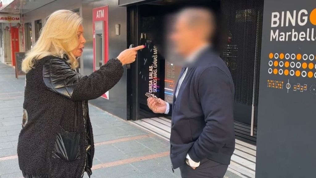 La discusión de Bárbara Rey en plena calle con el director del Bingo: "¡Es un delito!"
