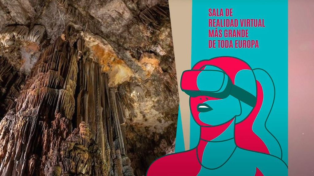La Sala de Realidad Virtual de las Cuevas de Nerja es la más grande de toda Europa