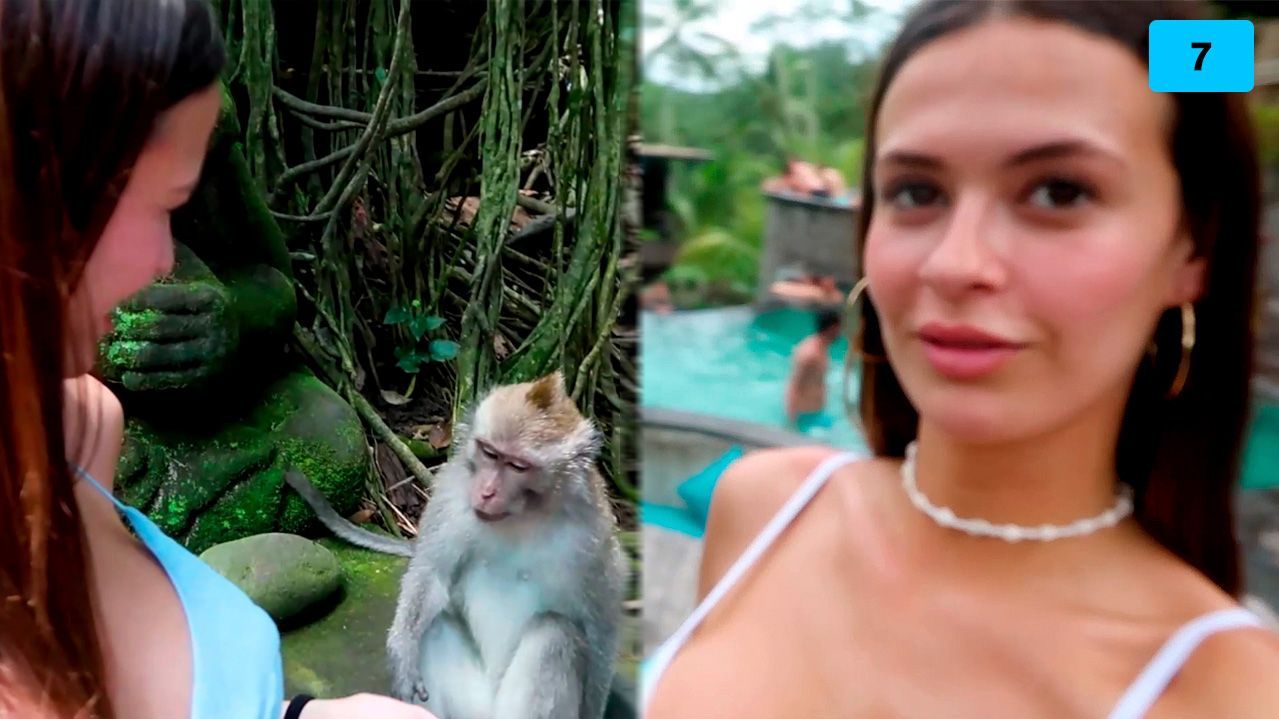Tania Déniz abandona España y sufre un percance en Bali (2/2)