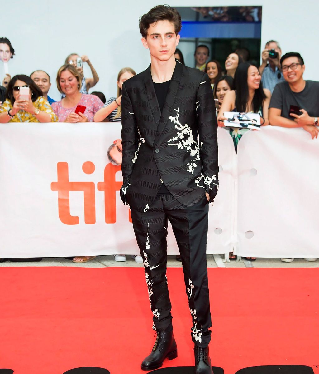 Timothée en el Festival Internacional de Toronto en 2018