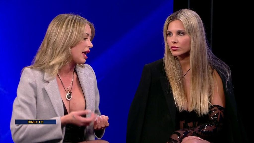 El cara a cara de Ivana Icardi y Mayka Rivera