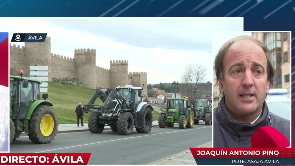 El presidente de ASAJA Ávila: ''No tiene sentido que nosotros nos arruinemos y que la cesta de la compra se multiplique''