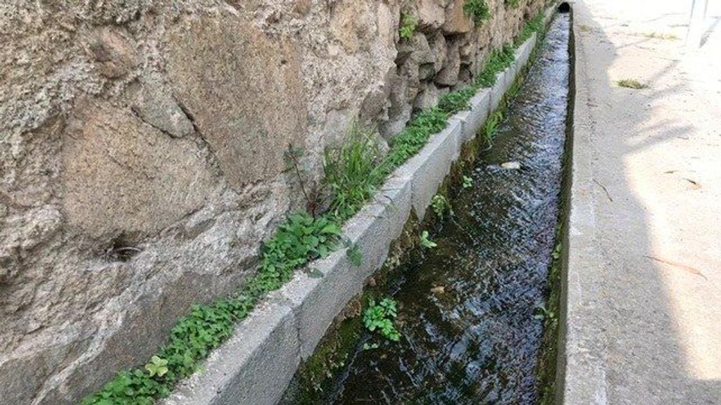 La fuga de agua de la riera de Canyet, Badalona