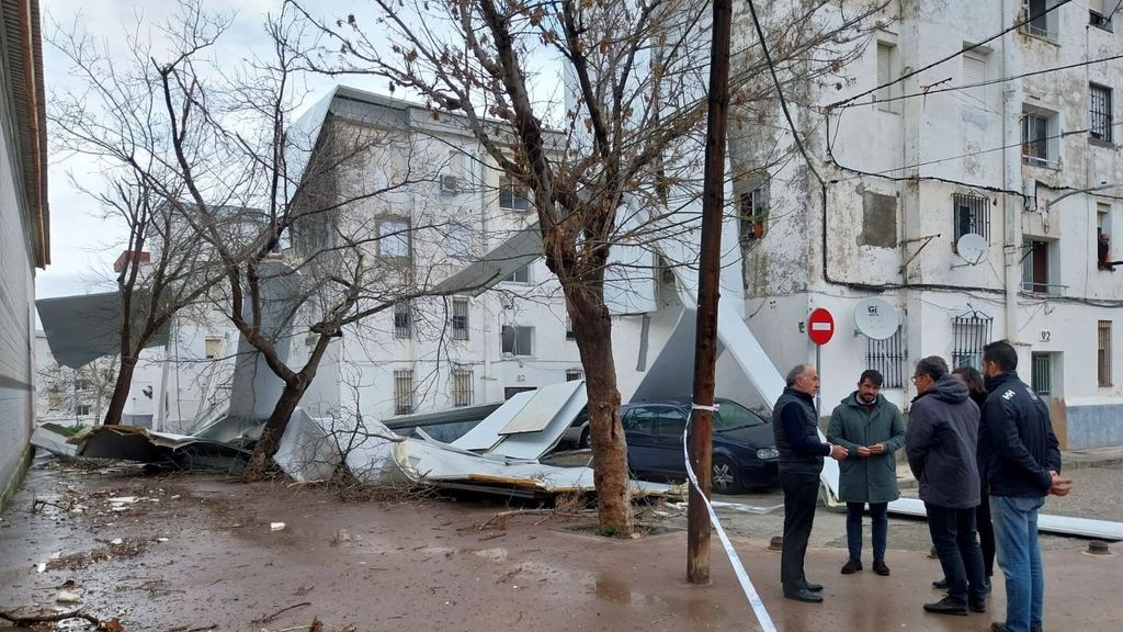 Borrasca 'Karlotta: Muere un motorista al ser arrastrado por el agua en un arroyo en Villablanca