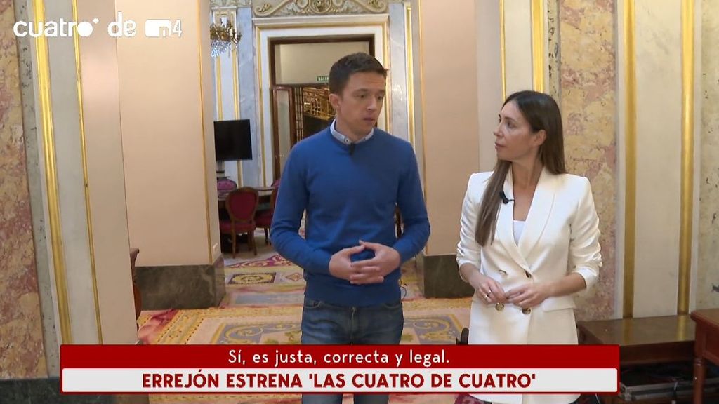 Las cuatro de Cuatro con Íñigo Errejón