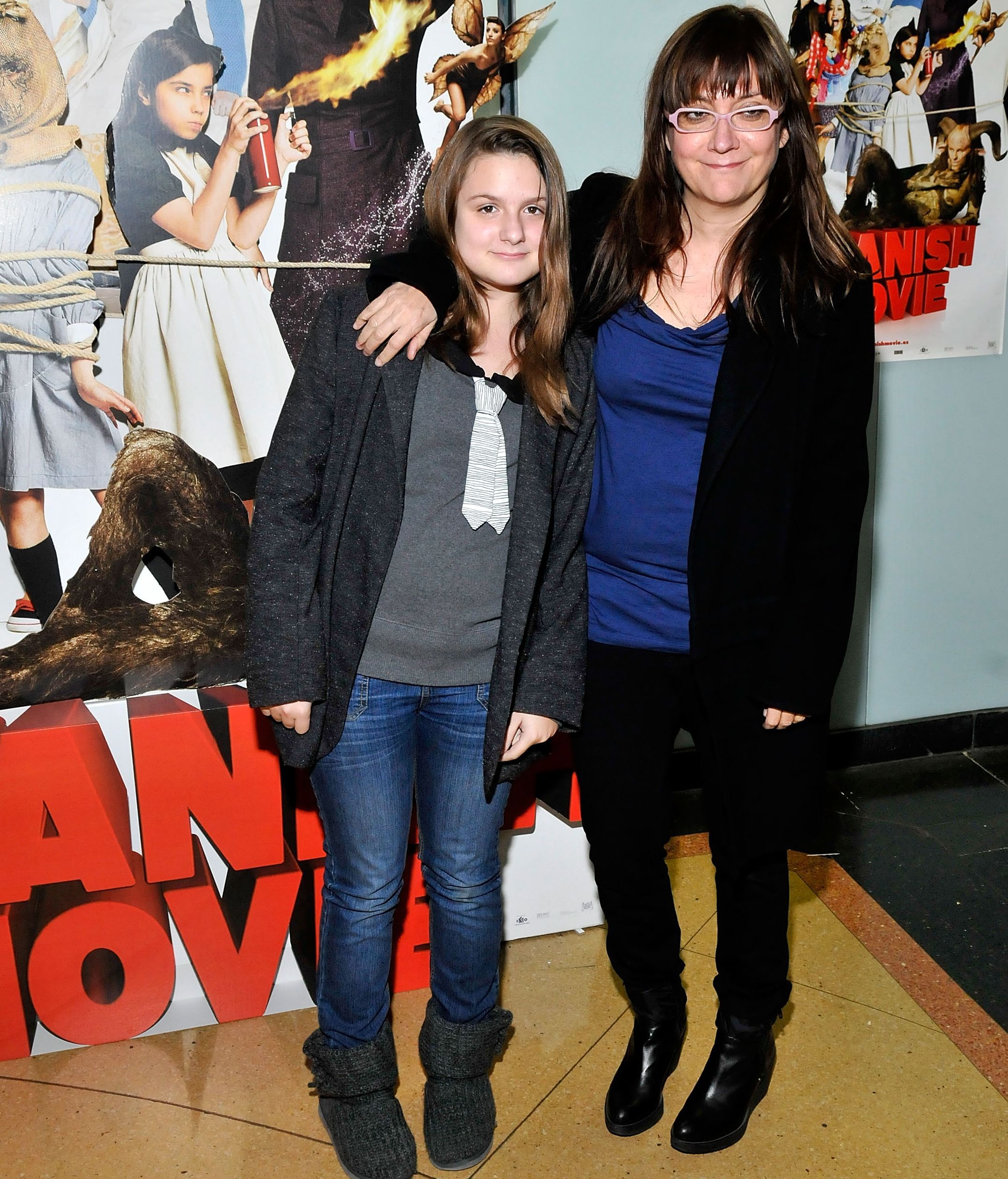 Isabel Coixet y su hija Zoe, en una imagen de 2009
