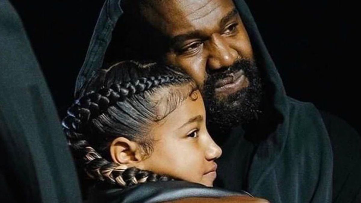 Kanye West y su hija North