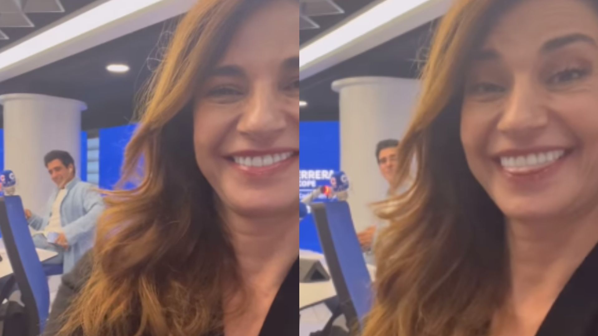 Mariló Montero visita a su hijo Alberto Herrera.
