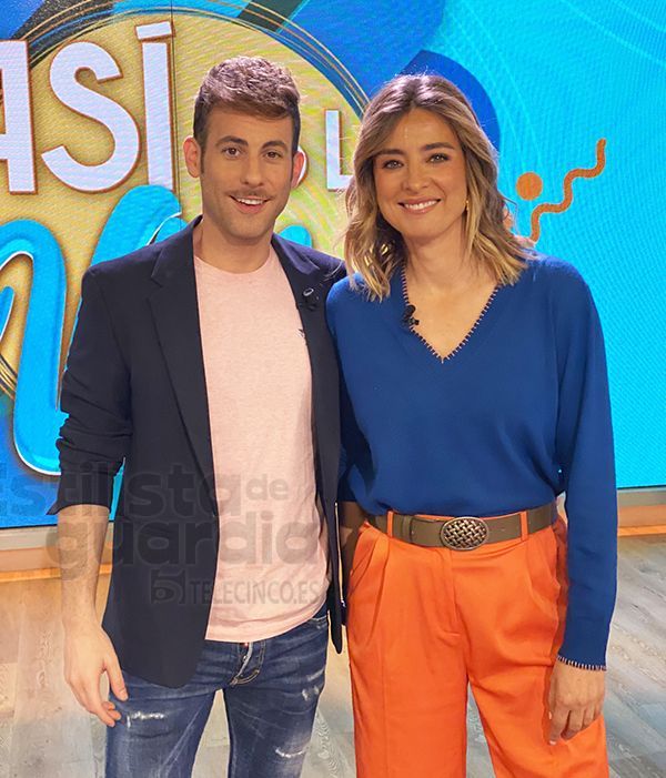 Sandra Barneda y César Muñoz