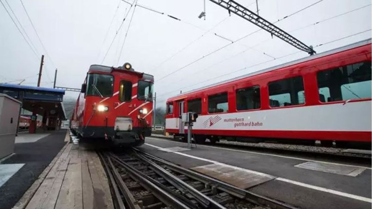 Un hombre armado con un hacha mantuvo a 15 rehenes secuestrados en un tren en Suiza