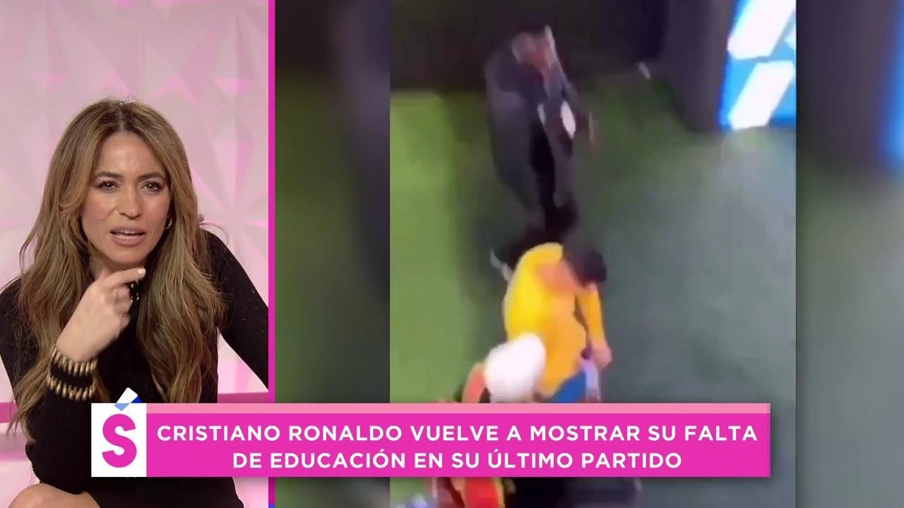 El desagradable gesto de Cristiano Ronaldo
