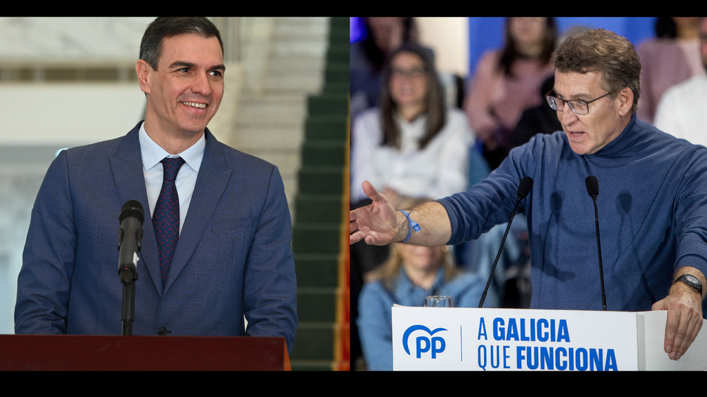 Elecciones Galicia: Sánchez, Feijóo y Pontón confrontan por el voto útil mientras que Abascal, Lois y Belarra buscan hueco