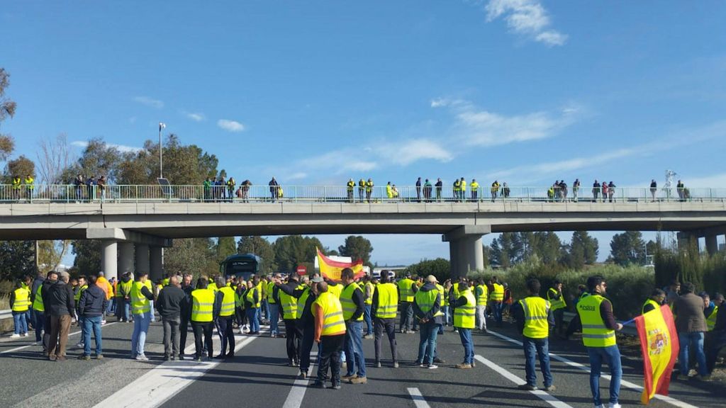 Quinto día de protestas de los agricultores: Valladolid, en el punto de mira por la celebración de los Goya