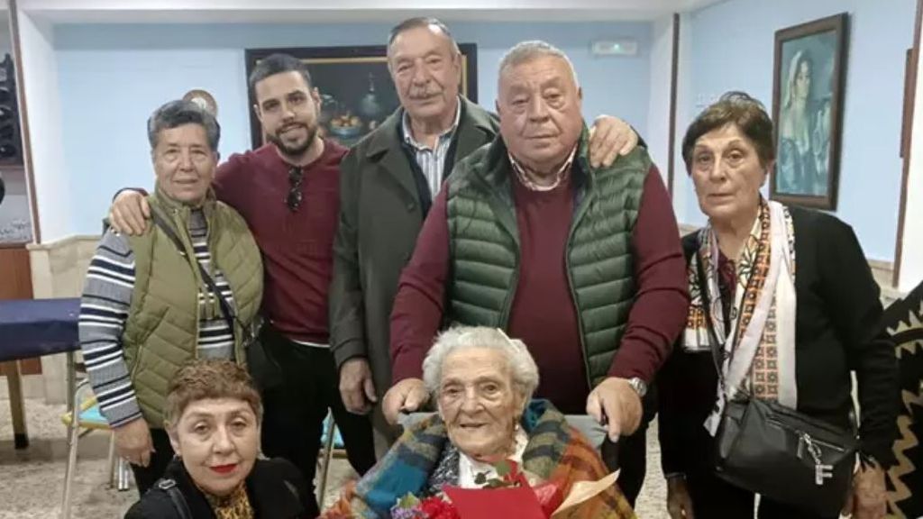 Rafaela Vizcaíno Beltrán, la mujer más longeva de Huelva: 107 años