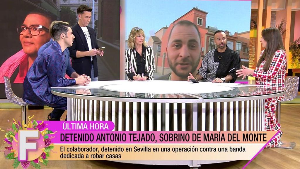 Se investiga el robo en casa de María del Monte y Sergio Ramos