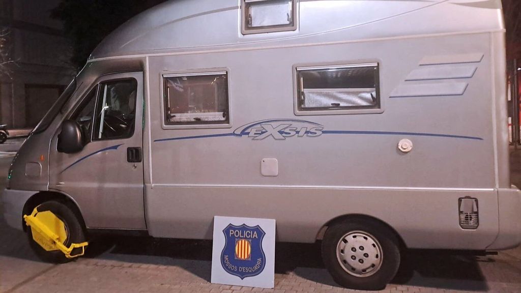 Caravana robada en Alemania y recuperada en Barcelona