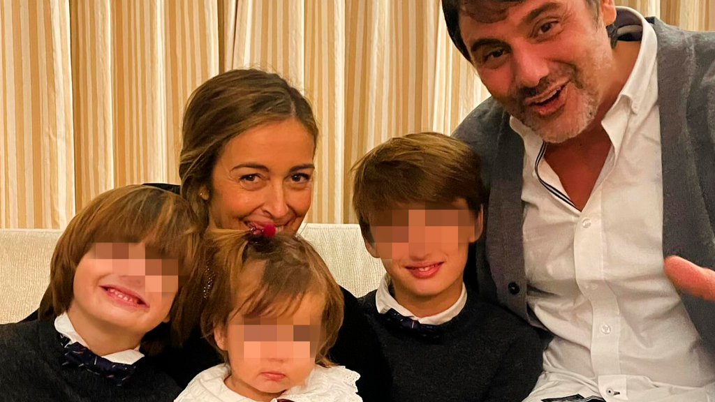 Así han crecido Ion, Lucas y Marieta, los tres hijos de Ion Aramendi y María Amores