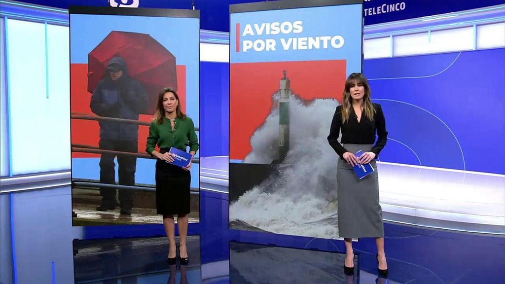 Con Ángeles Blanco e Isabel Jiménez Informativos Telecinco 2024 Mediodía 12/02/2024