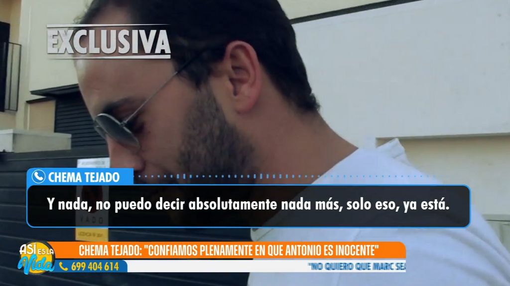 Exclusiva | Chema, hermano de Antonio Tejado: "Confiamos plenamente en que Antonio es inocente"