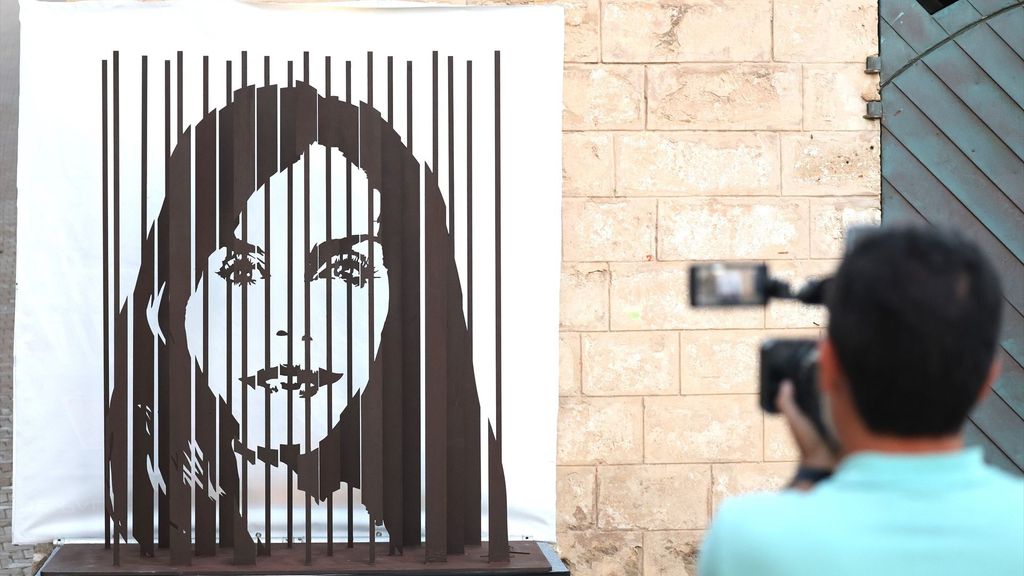 La escultura con el rostro de Letizia que ha firmado Lolo Garner