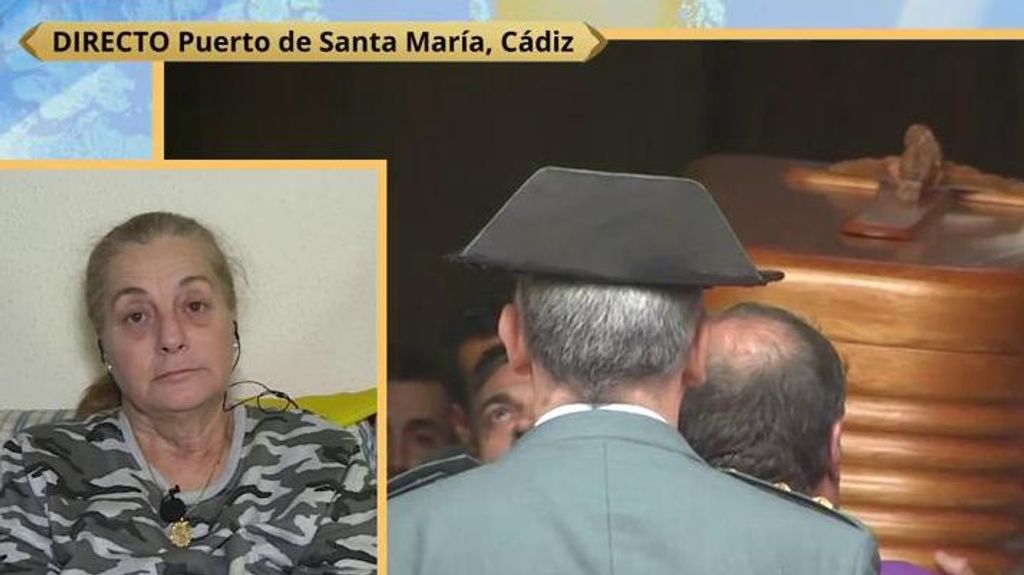 Madre de Miguel Ángel, guardia civil asesinado en Barbate: "Montaron a mi hijo en un flotador y le llevaron a la muerte"