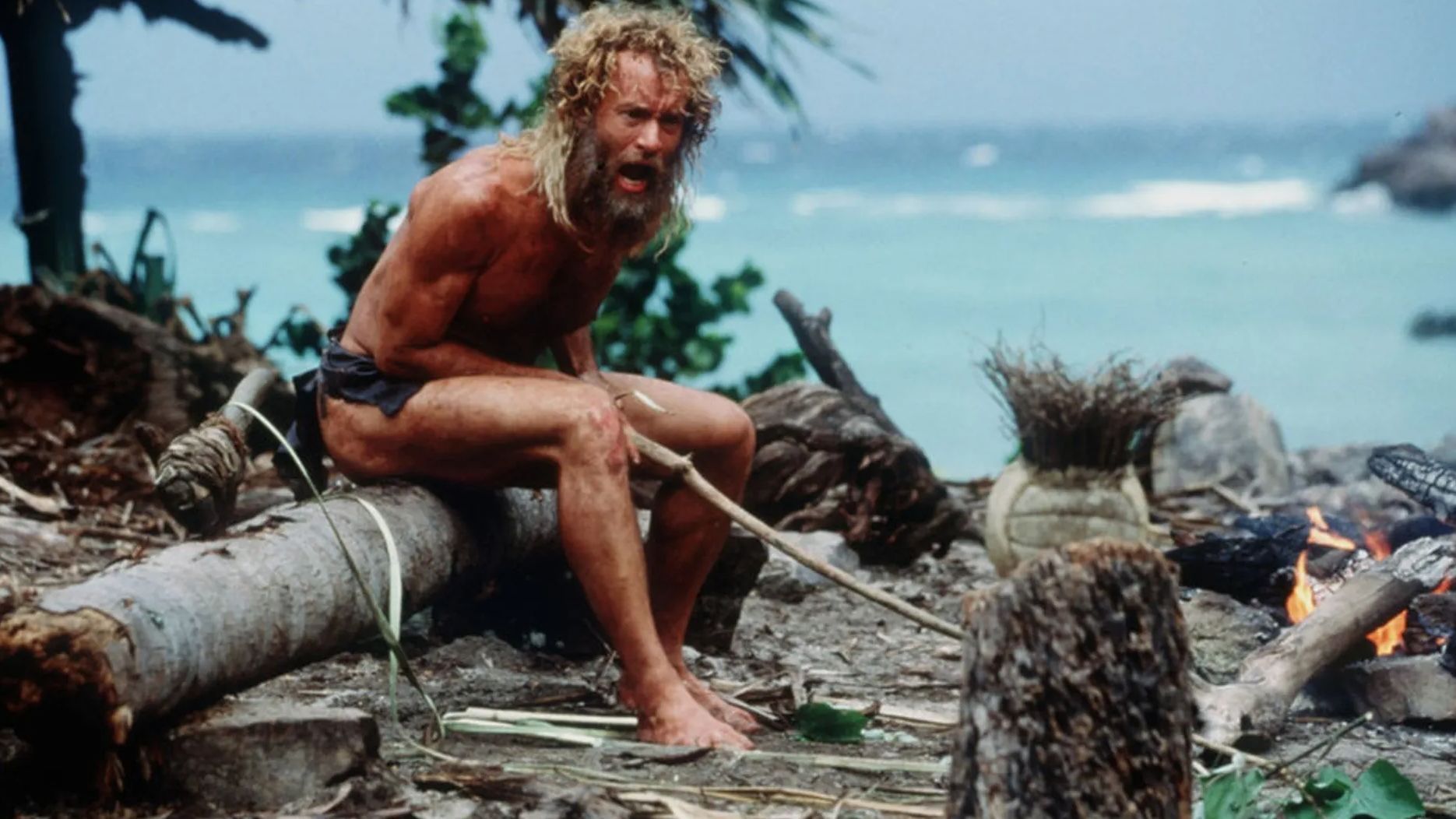Toma versatilidad. 'Naufrago' le dio otra línea inmortal a Tom Hanks: 'Wiiiiillllllllsoooooon'.