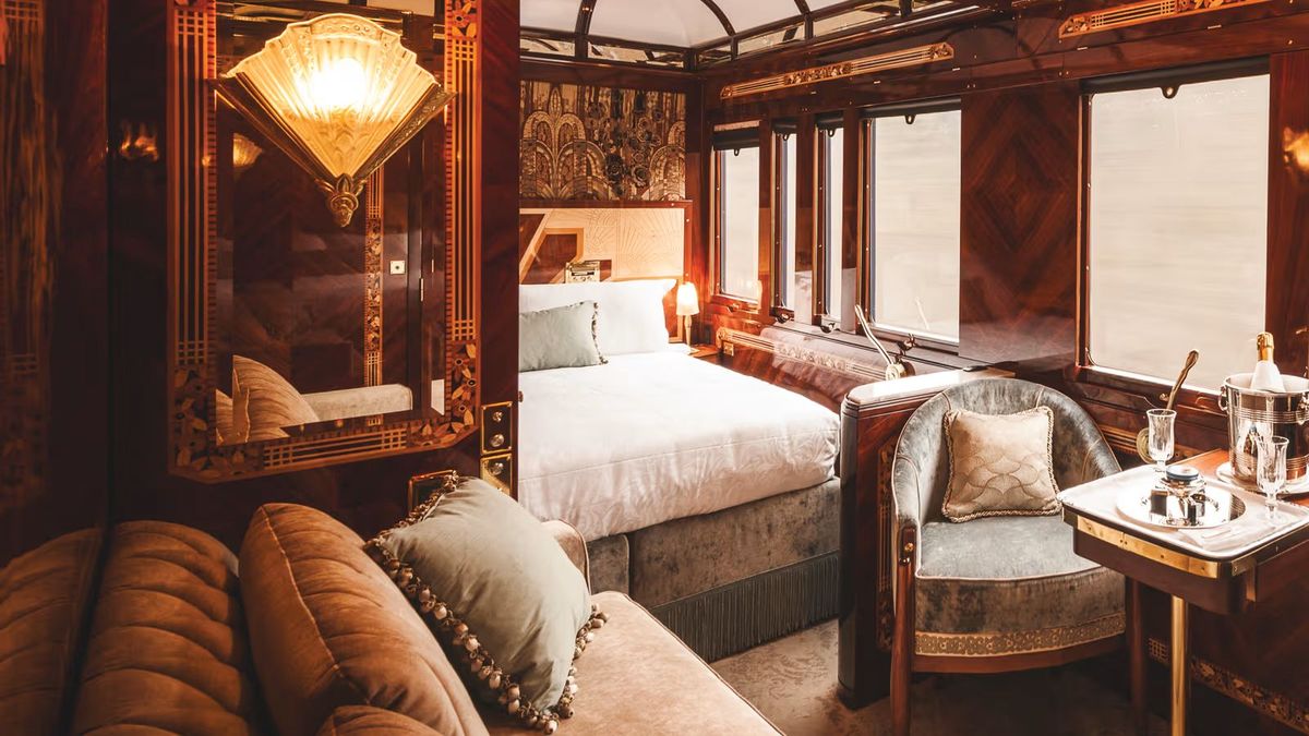Una de las mejores suites del Venice Simplon-Orient-Express