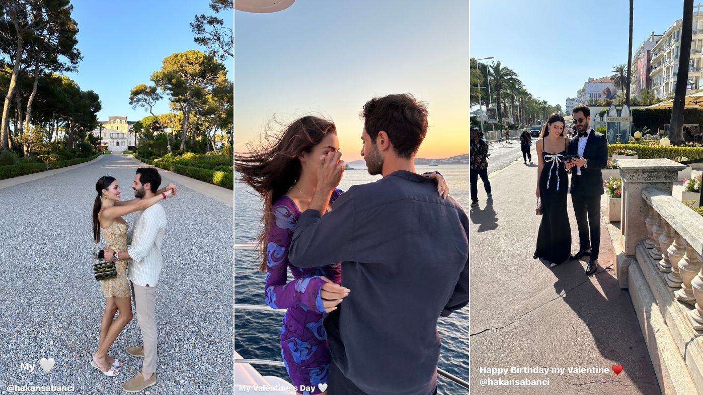 Hande Erçel y Hakan Sabancı