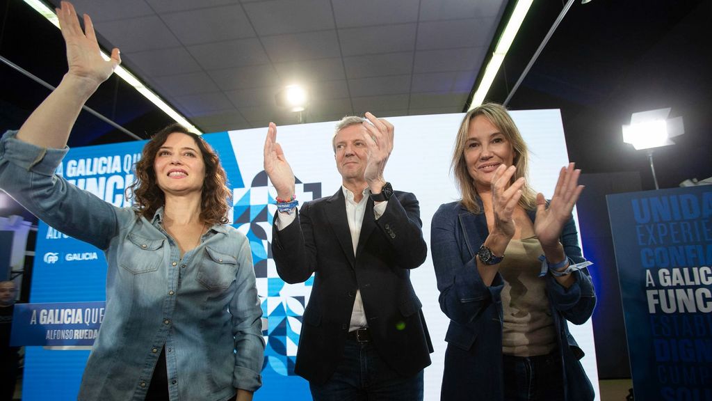 Cierre de campaña electoral en Galicia