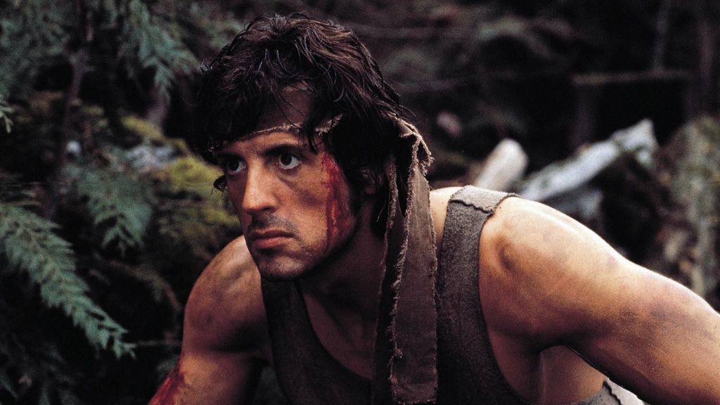 Stallone en 'Acorralado' (Rambo) 1982