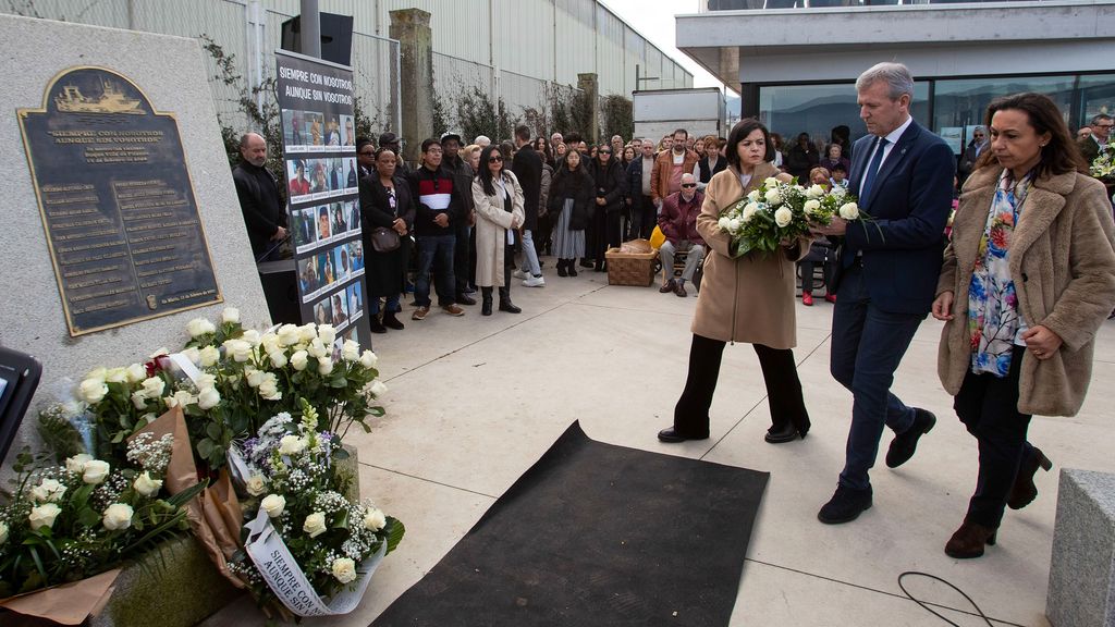 Familiares de las víctimas del 'Pitanxo' les rinden homenaje tras "dos años de sufrimiento y calvario"