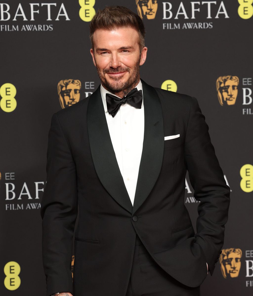 David Beckham, en los BAFTA