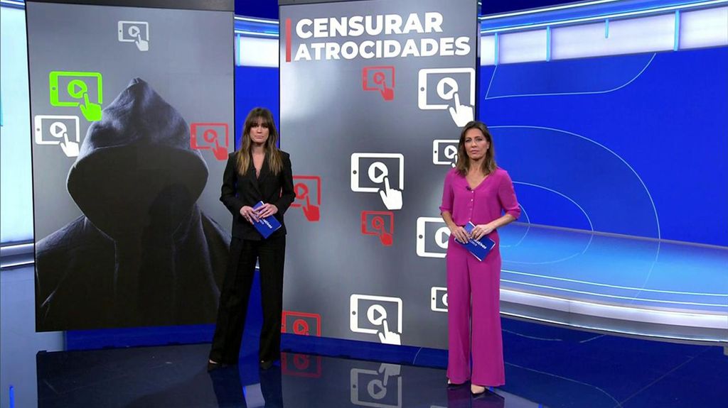 Con Ángeles Blanco e Isabel Jiménez Informativos Telecinco 2024 Mediodía 19/02/2024