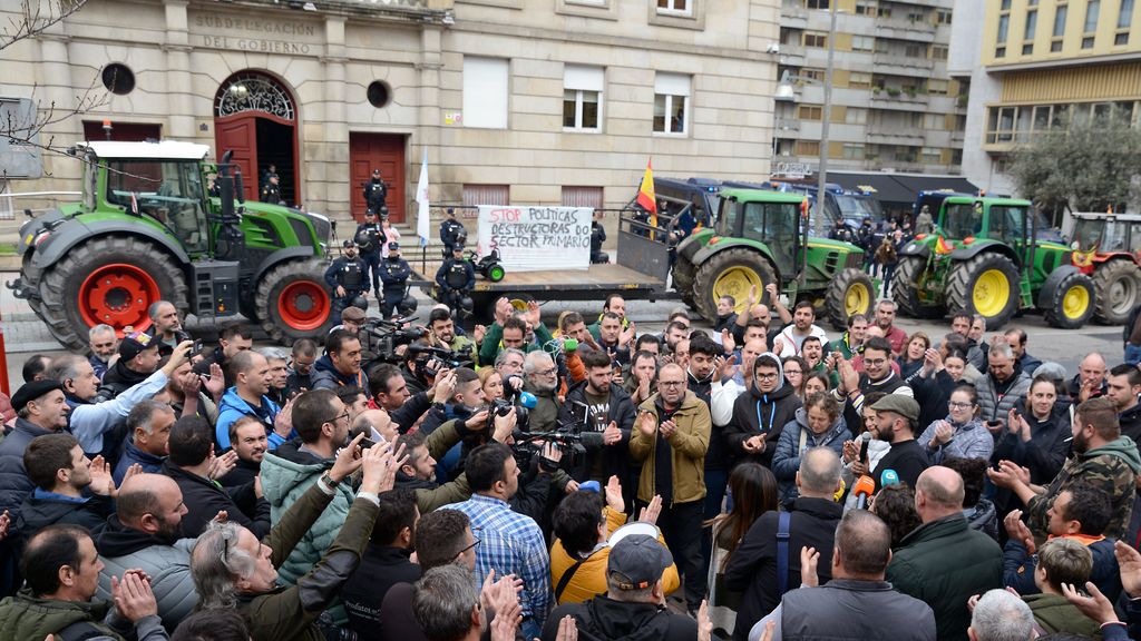 Las organizaciones agrarias gallegas Unións Agrarias, Sindicato Labrego y Asaga están tras esta convocatoria