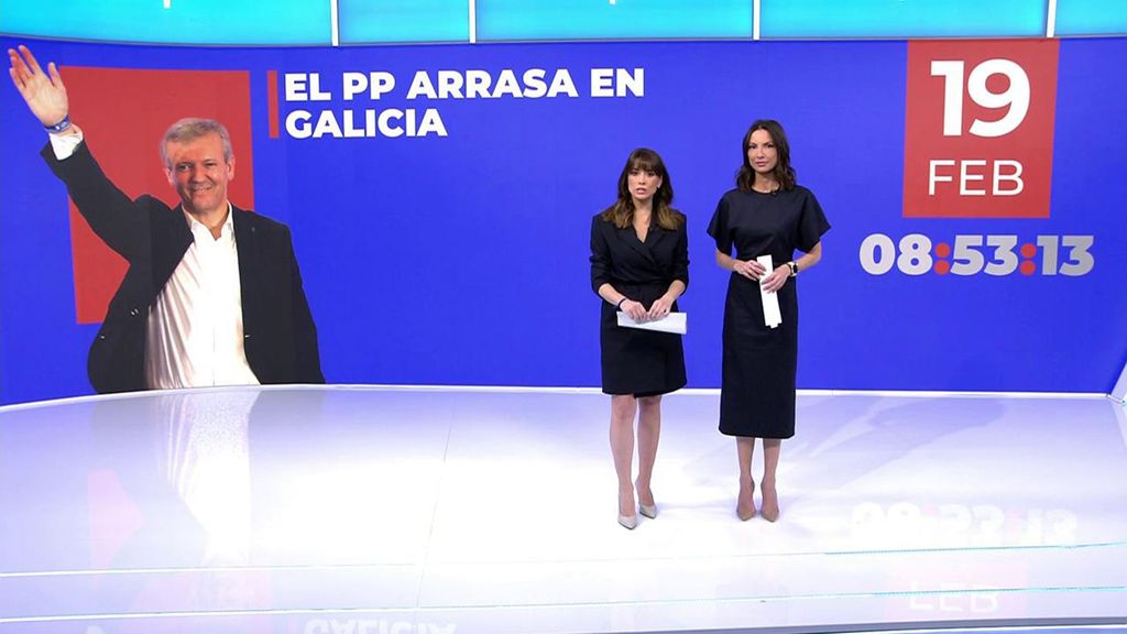 Con Arancha Morales y Laila Jiménez Informativos Telecinco 2024 Matinal 19/02/2024