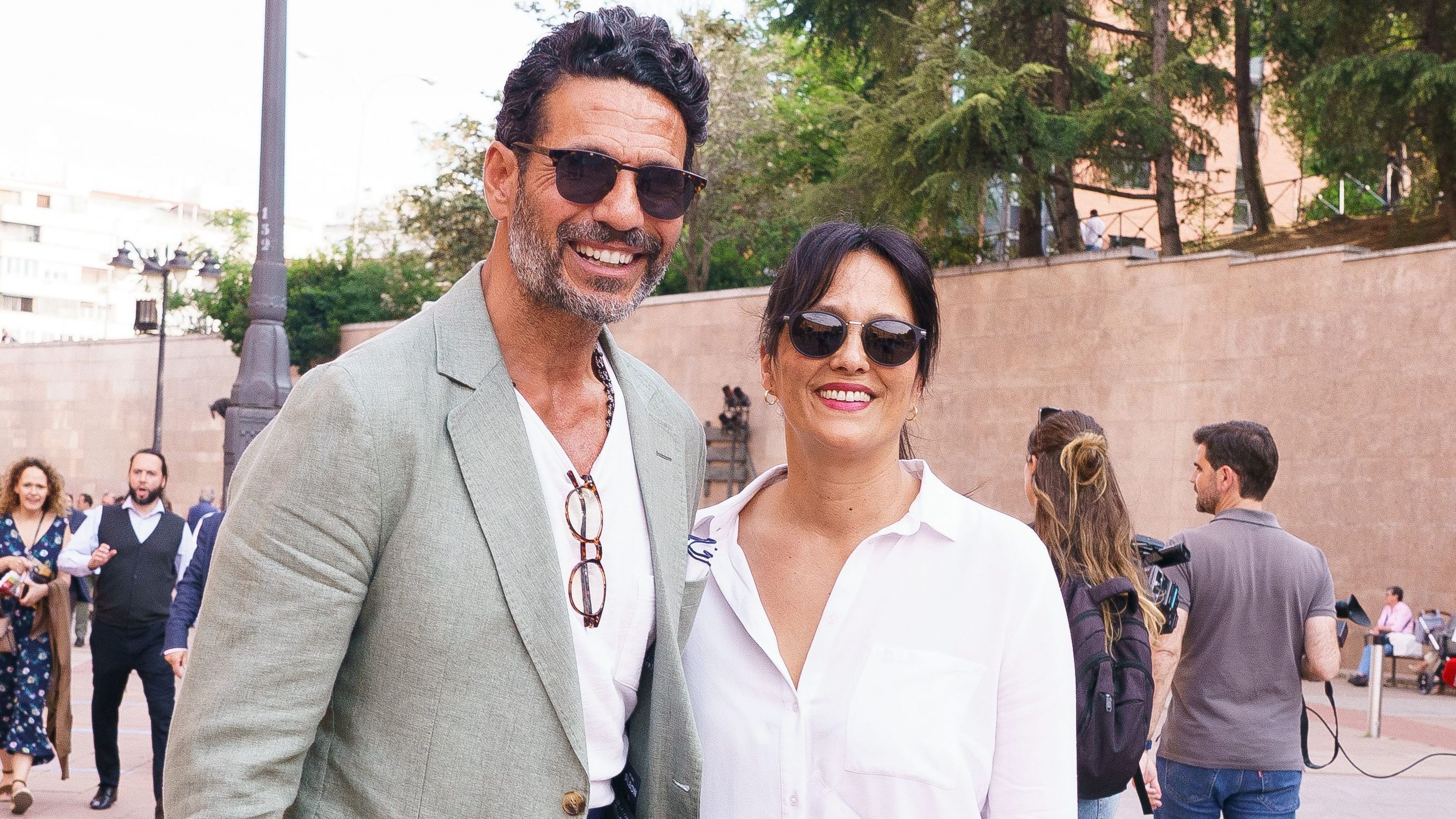 Óscar Higares y Sandra Álvarez