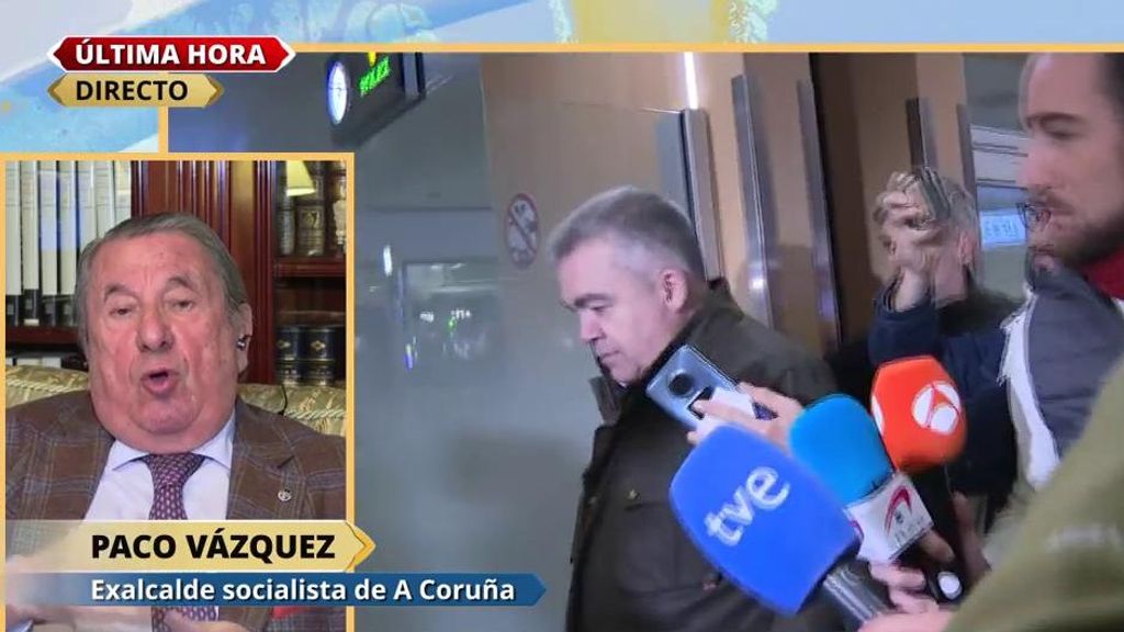 Paco Vázquez, exalcalde socialista de A Coruña, sobre las elecciones gallegas: "El PSOE corre el riesgo de pasar a ser un partido residual"