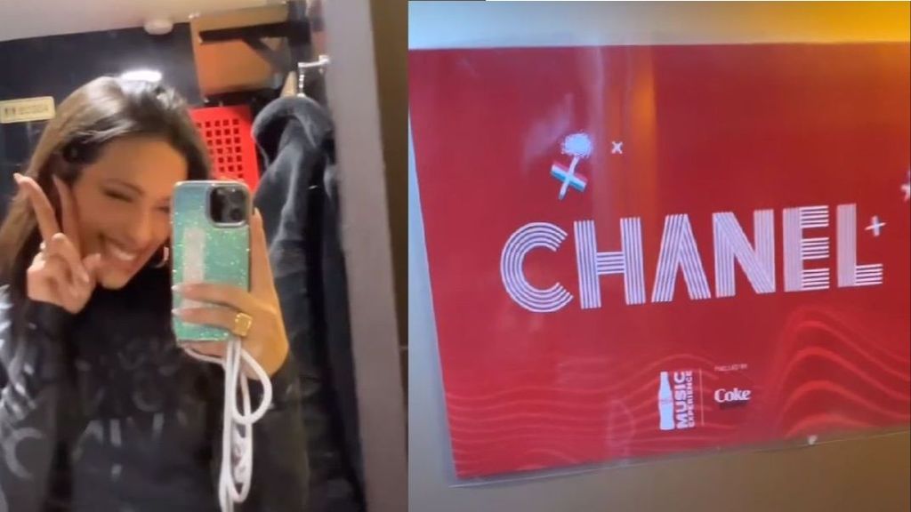 Chanel muestra todos los detalles de su impresionante camerino del pasado live de CCME en su cuenta de Instagram