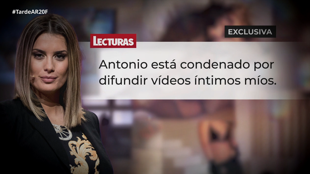 Primicia | Luis Pliego desvela en 'TardeAR' las siguientes declaraciones de Candela, exnovia de Tejado: "Antonio le envió mis vídeos sexuales a un chico..."